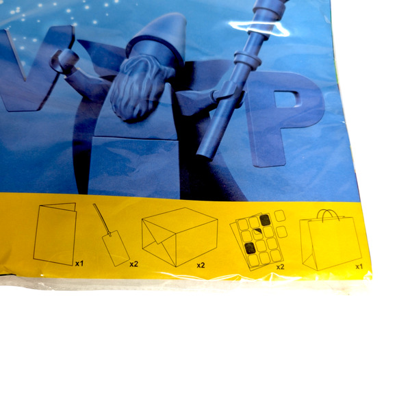 Lego VIP Gift Bag Tags Wrapping Paper Birthday Card Set Store Exclusive New - Picture 4 of 4